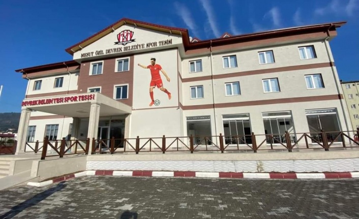 Mesut Özil'in memleketinde yaptırdığı spor tesisi tamamlandı! Zonguldak bu açılışı bekliyor